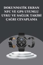 Yeni Nesil Akıllı Saat Ve Bluetooth Kulaklık Titreşim Bildirimleri Uyku Takibi - Görsel 3