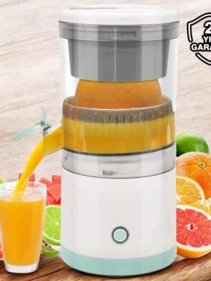 Taşınabilir Kablosuz Taşınabilir Şarjlı Narenciye Sıkacağı Portakal Meyve Sıkacağı Çift Bıçaklı