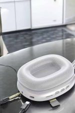 P9 Plus Kablosuz Kulak Üstü Bluetooth Kulaklık Beyaz Yüksek Ses Kaliteli - Görsel 3