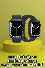 3.Nesil TWS Bluetooth Kulaklık ve Dokunmatik Ekran Akıllı Saat Sesli Görüşme - Görsel 4