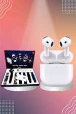 3.Nesil TWS Bluetooth Kulaklık Bluetooth Bağlantılı Akıllı Saat Amoled Ekran Plastik Hasır Kordon - Görsel 2