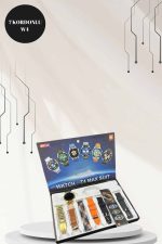 Powerbank Bluetooth Kulaklık Ve Akıllı Saat 7 Kordonlu Metal Kordon Plastik Kordon - Görsel 5