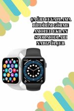 2025 Model Akıllı Saat ve Bluetooth Kulaklık 5.0 Bluetooth Bağlantılı Dokunmatik Ekran - Görsel 4