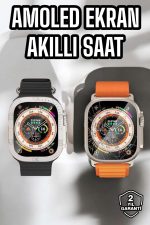 Akıllı Saat NFC ve GPS Uyumlu Uyku ve Sağlık Takibi Sesli Görüşme