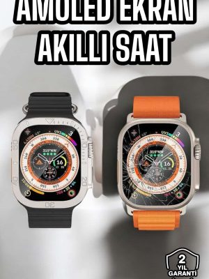 Akıllı Saat NFC ve GPS Uyumlu Uyku ve Sağlık Takibi Sesli Görüşme