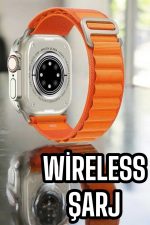 Yeni Nesil Akıllı Saat Nabız Ölçer Sağlık Ölçer ve Kalori Ölçer Uyku Takibi NFC Özelliği - Görsel 4