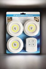 Mutfak Dolap Altı Işığı Uzaktan Kumandalı Yapışkanlı Kablosuz Pilli - Görsel 2