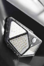 Güneş Enerjili Bahçe Aydınlatma Lambası Solar 100 Led Lamba - Görsel 2