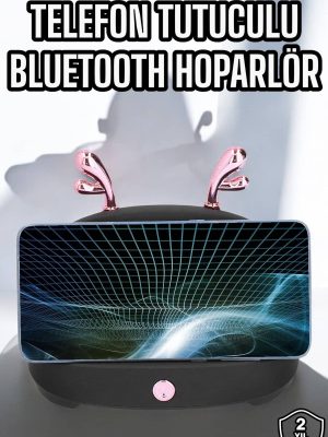 Yeni Nesil Akıllı Hoparlör Telefon Tutacağı Uzun Pil Ömrü Yüksek Ses Kaliteli