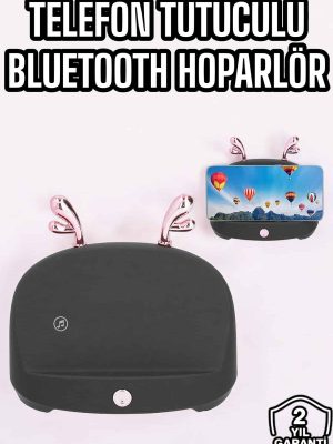 Telefon Tutuculu Akıllı Hoparlör Yüksek Ses Kaliteli Hoparlör