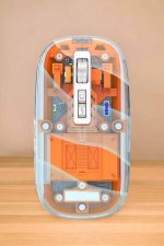 Fare Mouse Çift Modlu Kablosuz Bağlantılı 2.4GHz Destekli - Görsel 2