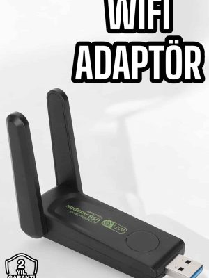 Dual Band Wifi Alıcı Adaptör USB 3.0 Destekli
