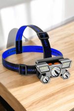 Kafa Lambası Hafif ve Esnek Çift Anahtarlı Far Led Işık - Görsel 5