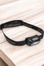 Kafa Lambası Kamp Lambası Led Işık Şarjlı Ayarlanabilir - Görsel 5