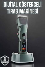 Tıraş Makinesi Uzun Pil Ömrü Şarjlı Günlük Tıraş Makinesi
