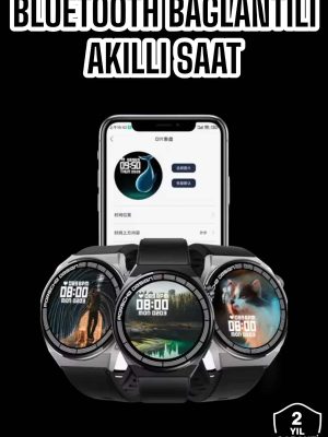 Akıllı Saat GPS VE NFC Özelliği Sesli Görüşme Dokunmstik Ekran