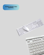 Q Klavye Klavye ve Mouse Seti USB Girişli Kablosuz - Görsel 3