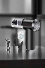 Araç İçi Süpürge Filtreli Şarjlı Süpürge Vakumlu Yıkanabilir - Görsel 2