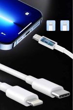 Iphone İOS Uyumlu Hızlı Şarj Kablosu Type C To Lightning 12 13 14 15 Pro Max - Görsel 3