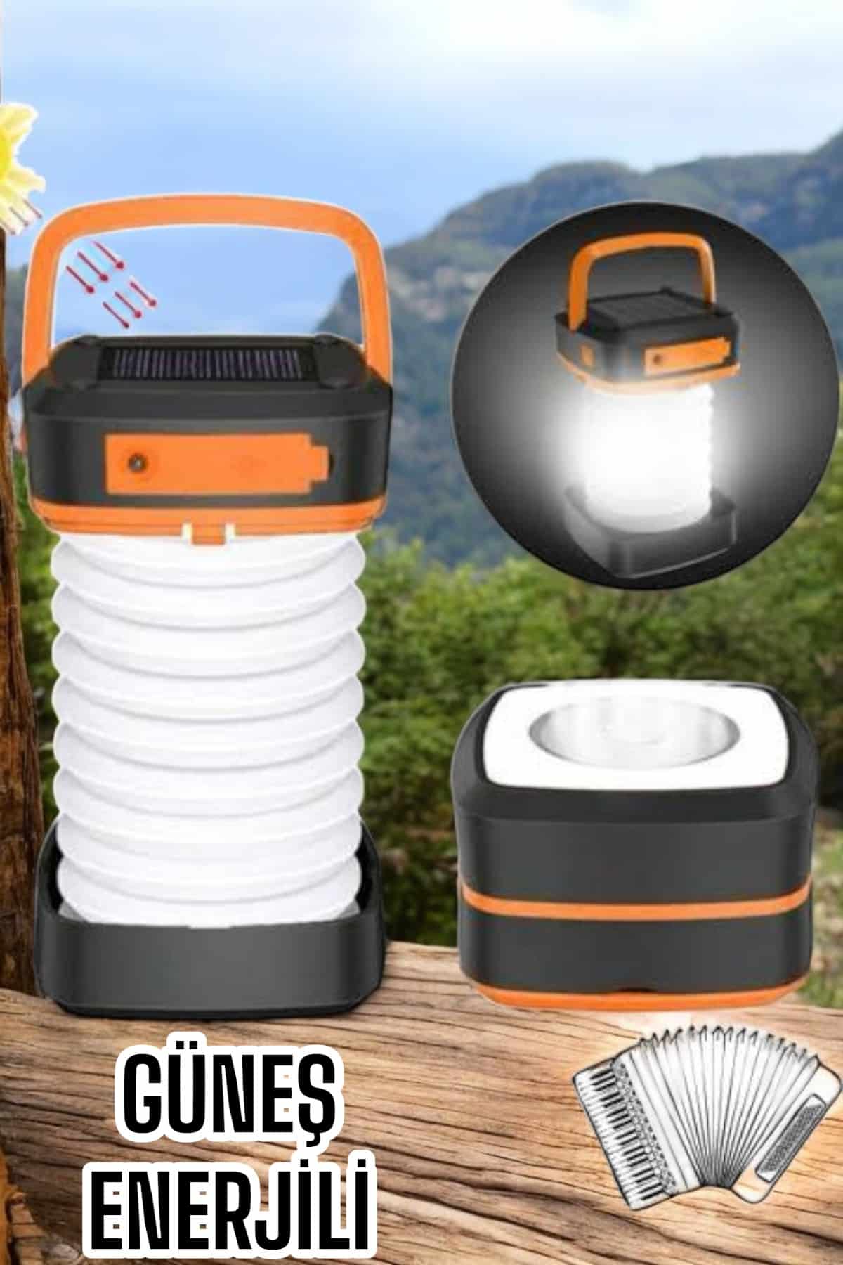 1215884_WhatsApp-Gorsel-2025-01-13-saat-18.54.30_0f2861c7-Photoroom.jpg Güneş Enerjili Led Lamba Kamp Lambası Katlanabilir Lamba USB Şarjlı - Görsel 3