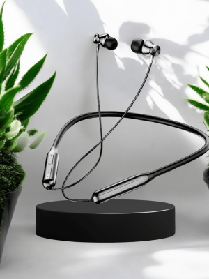 Boyun Bantlı Kablolu Kulaklık ANC Özelliği Uzun Şarj Süreli Sporcu Kulaklığı 100 saat
