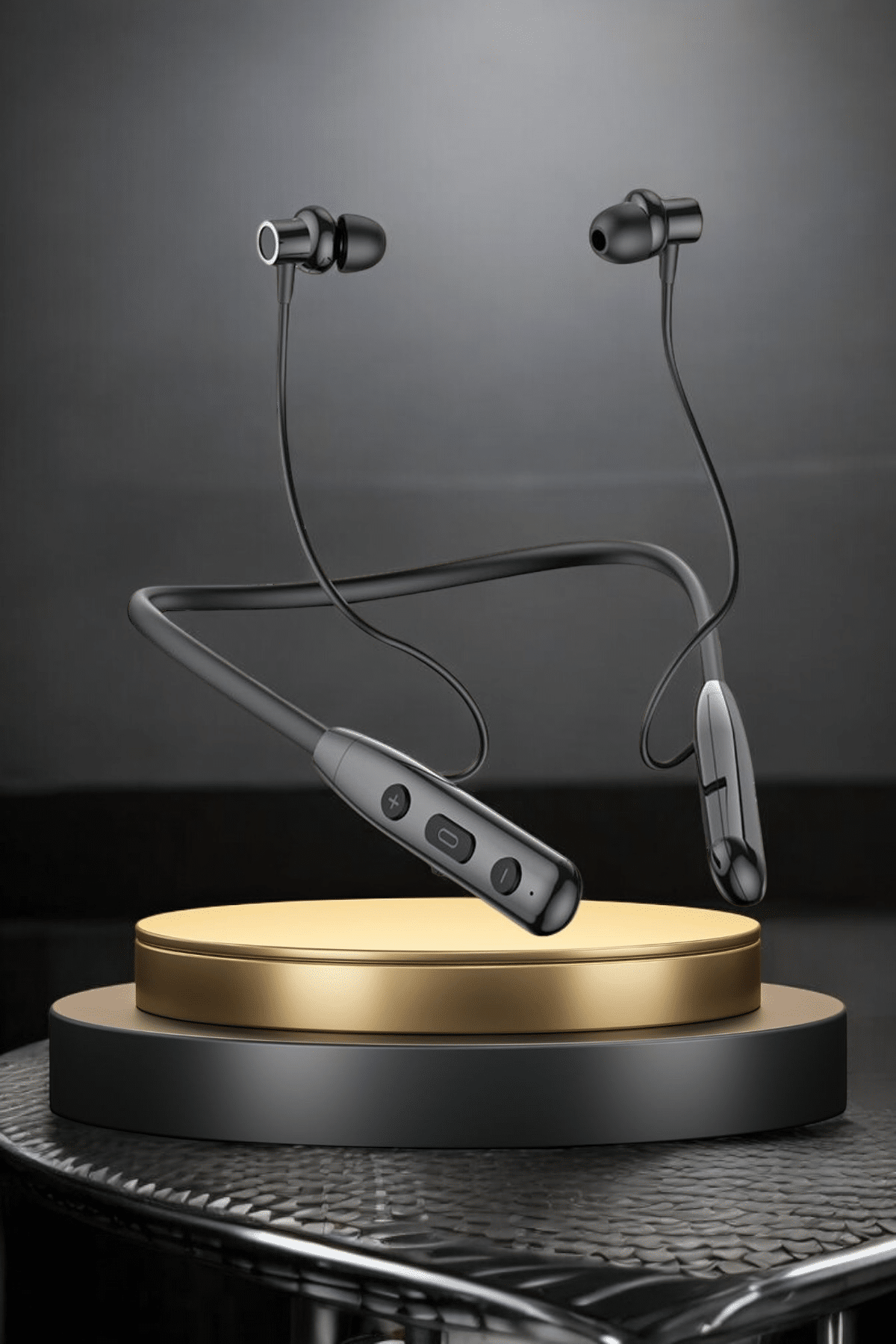 1215890_IMG_3373.png Kablolu Bluetooth Kulaklık Boyun Bantlı ANC Özelliği Yüksek Ses Kaliteli 100 saat - Görsel 1