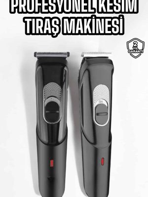 Saç Sakal Lazer Epilasyon Öncesi Tüy Kısaltma Makinesi Unısex 4 Taraklı