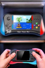 Retro 500 Oyunlu Nostaljik Oyunlu El Atari Gamebox Oyun Konsolu Çift Destekli - Görsel 2