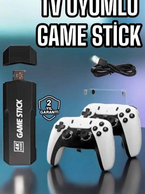Game Stick Retro 8K ULTRA HD Video Oyun Konsolu Android Tv Özelliği