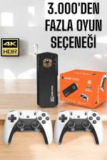Game Stick Retro 8K ULTRA HD Video Oyun Konsolu Android Tv Özelliği - Görsel 2