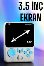 El Atarisi 3.5 inç Ekran Çift Konsol 666 Adet Retro Oyun Gamepad - Görsel 5