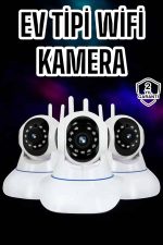 Wifi Kamerası Çift Yönlü Bebek Güvenlik Kamerası Gece Görüşlü