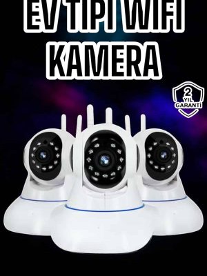 Wifi Kamerası Çift Yönlü Bebek Güvenlik Kamerası Gece Görüşlü