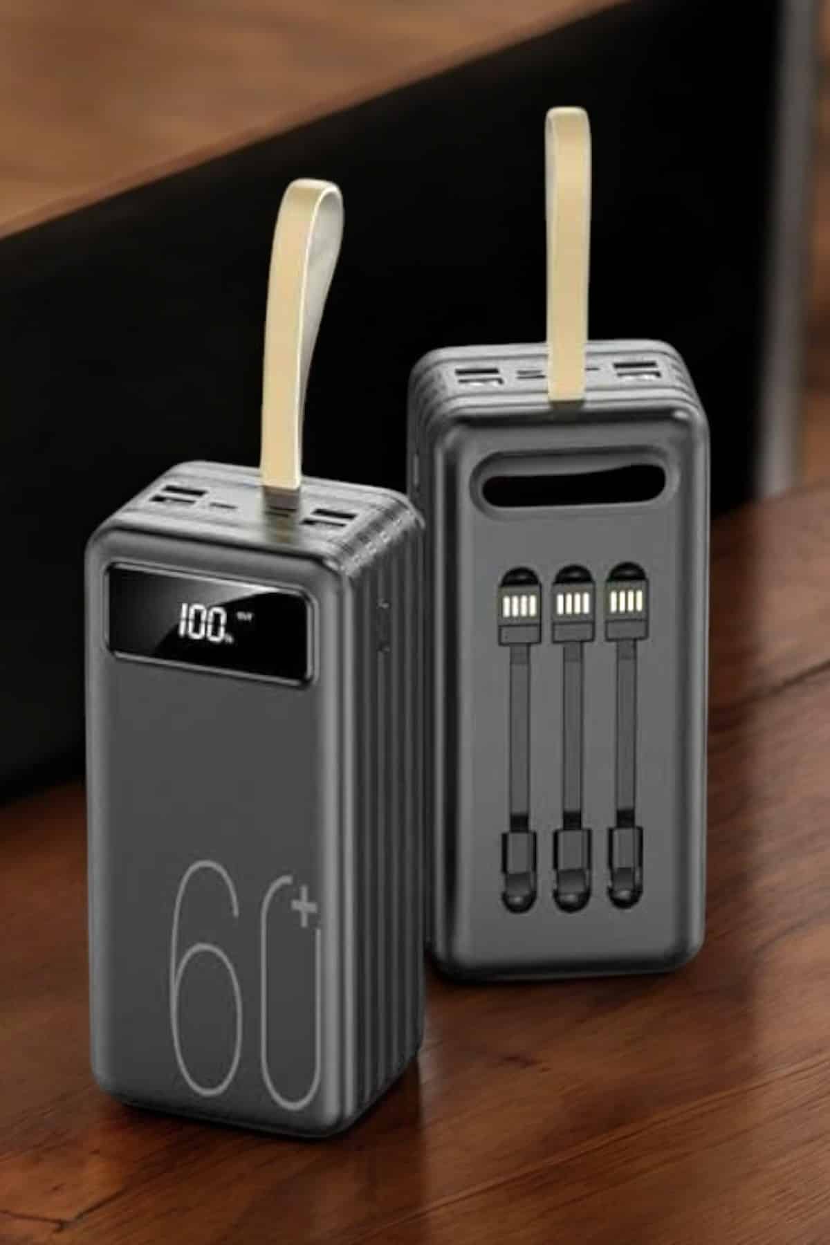 1215925_WhatsApp-Gorsel-2025-01-11-saat-02.22.29_bf2fbf8e-Photoroom.jpg Powerbank 60.000 MAH 4 Portlu Uzun Şarj Süreli Dijital Göstergeli - Görsel 2