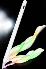 Dokunmatik Kalem Beyaz Şarjlı Yedek Uçlu Android ve İOS Uyumlu - Görsel 3