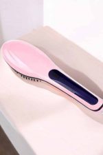 Saç Düzleştirici Tarak Isı Ayarlı Yıpranma Önleyici Düzleştirici Fön Tarak - Görsel 3