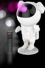 Astronot Bluetooth Hoparlör Gökyüzü Projektör Gece Lambası - Görsel 2