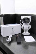 Astronot Görünümlü Projeksiyon Speaker Taşınabilir - Görsel 5