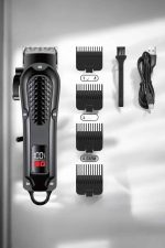 Sıfır Tıraş Makinesi Dijital Göstergeli Paslanmaz Çelik Bıçaklı Taşınabilir - Görsel 3