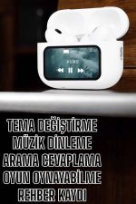 Kablosuz Yeni Nesil Bluetooth Bağlantılı Dokunmatik Ekranlı Kulak İçi Pro - Görsel 2