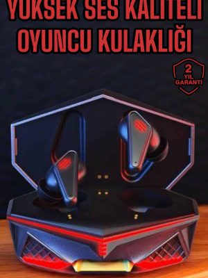 Yeni Nesil Oyuncu Kulaklığı Gürültü Önleyici Uzun Pil Ömrü Bluetooth Bağlantılı
