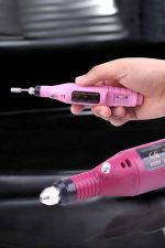 Protez Tırnak Manikür ve Pedikür Seti Elektrikli - Görsel 4