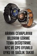 Akıllı Saat Sesli Görüşme, NFC Uyumlu, Bildirim Görme ve Uyku ve Sağlık Takibi - Görsel 2