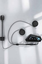 Kask Kulaklığı Motosiklet Intercom Interkom Dinleme Konuşma Özellikli Su Geçirmez - Görsel 5