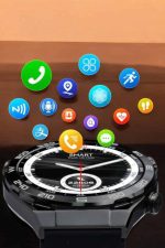 Akıllı Saat Yeni Nesil Bluetooth Bağlantılı Uyku ve Sağlık Takibi NFC ve GPS - Görsel 5