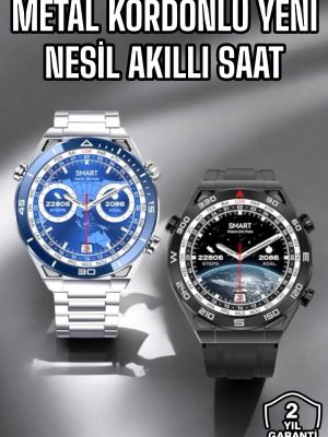 Akıllı Saat 2024 Model Arama Cevaplayan Uyku ve Sağlık Takibi