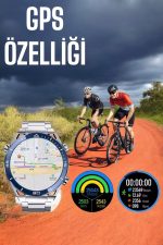 Akıllı Saat Yeni Nesil 2024 Model Metal Kordonlu Bluetooth Bağlantılı - Görsel 4