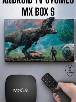 4K TV Uyumlu HD Çözünürlüklü Mx Box S 8 GB