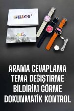 Akıllı Saat Yeni Nesil Bluetooth Bağlantılı Uyku Sağlık Takibi GPS Ve NFC Uyumlu - Görsel 2