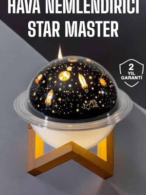 Hava Nemlendirici Projeksiyon Görünümlü USB Bağlantılı Aromaterapi